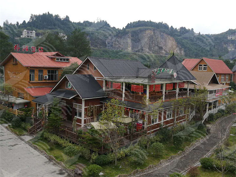 选择沈阳合成树脂瓦，为南方屋顶雨季防水护航